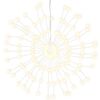 vidaXL Weihnachtsbeleuchtungen Feuerwerk 8 Stk. 140 LEDs Warmwei&szlig; 17cm
