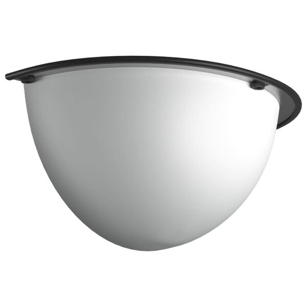 vidaXL Verkehrsspiegel 2 Stk. Halbkuppel &Oslash;40 cm Acryl