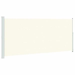 vidaXL Seitenmarkise Ausziehbar 220x500 cm Creme