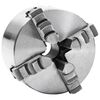 vidaXL 4-Backen-Drehfutter Selbstzentrierend 100 mm Stahl K12 100