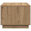 vidaXL Couchtisch Artisan-Eiche 55x55x42 cm Holzwerkstoff
