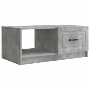 vidaXL Couchtisch Betongrau 90 x 50 x 37 cm Holzwerkstoff