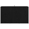 vidaXL Schwarz Eichen-Optik 100 x 33 x 59,5 cm Holzwerkstoff