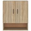 vidaXL Wandschrank Sonoma-Eiche 60x31x70 cm Holzwerkstoff