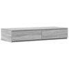 vidaXL Bettschubladen Graues Sonoma 100 x 36,5 x 16,5 cm Holzwerkstoff