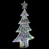vidaXL Weihnachtsbaum mit 160 LEDs Mehrfarbig 150 cm Acryl