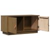 vidaXL TV-Schrank Honigbraun 80x34x40 cm Massivholz Kiefer
