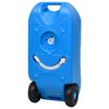 vidaXL Camping-Wassertank mit Rollen 40 L Blau