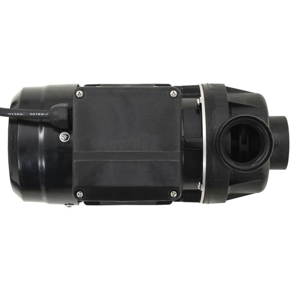 vidaXL Poolpumpe Schwarz 0,25 PS 7500 L/h