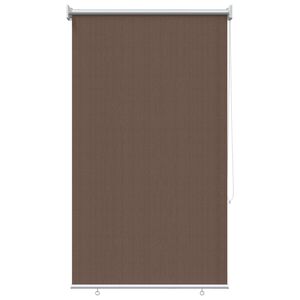 vidaXL Au&szlig;enrollo 90% UV-Block Taupe 100 x 140 cm HDPE