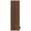 vidaXL Wand-Badschrank Braun Eichen-Optik 32x20x67 cm