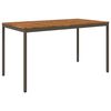 vidaXL Gartenbar-Tisch Natur und Kaffee 196 x 100,5 x 105 cm