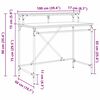 vidaXL Schreibtisch Altholz 100 x 50 x 90 cm Holzwerkstoff