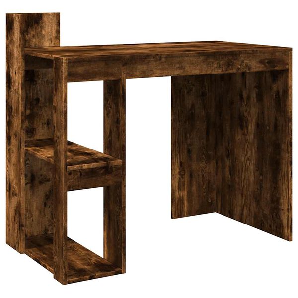vidaXL Schreibtisch R&auml;uchereiche 103,5x56,5x94 cm Holzwerkstoff