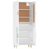 vidaXL Highboard Wei&szlig; 69,5x34x180 cm Holzwerkstoff