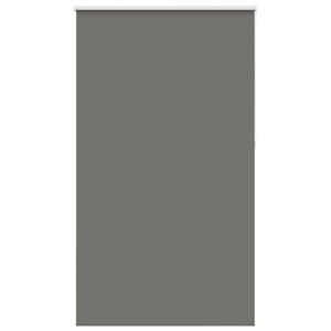 vidaXL Verdunkelungsrollo Grau 140x210cm Stoffbreite 136,6cm Polyester
