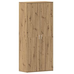 vidaXL Schuhschrank 80 x 39 x 178 cm Holzwerkstoff Artisan-Eiche