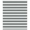 vidaXL Doppelrollo Dunkelgrau 130x100 cm Stoffbreite 125,9 cm Polyester