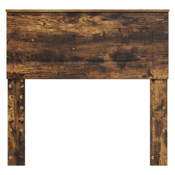 vidaXL Kopfteil Ger&auml;ucherte Eiche 100 cm Holzwerkstoff