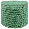vidaXL Juteseil Gr&uuml;n 100% Tossa Jute