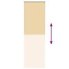 vidaXL Verdunkelungsrollo Beige 65x210cm Stoffbreite 60,7 cm Polyester