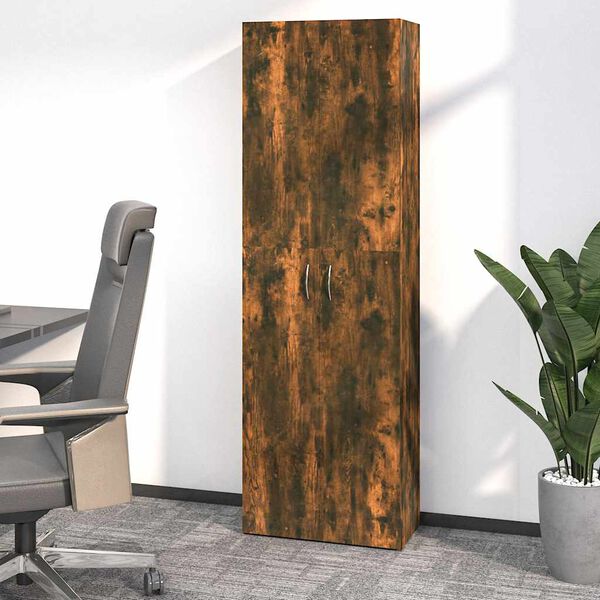 vidaXL B&uuml;roschrank R&auml;uchereiche 60x32x190 cm Holzwerkstoff