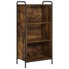 vidaXL B&uuml;cherregal 55,5 x 33 x 174 cm Holzwerkstoff R&auml;uchereiche