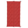 vidaXL Gartenbank-Auflage Rot 200x(50+50)x7 cm Oxford-Gewebe