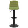 vidaXL Barhocker 2 Stk. Hellgr&uuml;n Samt