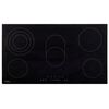 vidaXL Glaskeramik-Kochfeld mit 5 Platten Touch Control 77 cm 8500 W