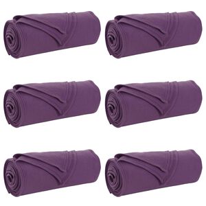 vidaXL Wohndecken 6 stk. Lila 200 x 150 cm 2.61 kg Fleece
