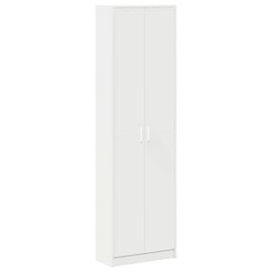 vidaXL Kleiderschrank Wei&szlig; 55 x 25 x 189 cm Holzwerkstoff