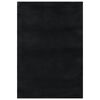 vidaXL Shaggy-Teppich Schwarz 240x305 cm Polyester