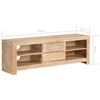 vidaXL TV-Schrank Akazienholz Massiv 120 x 30 x 40 cm Hellbraun