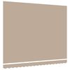vidaXL Markisenersatzstoff Beige 380 x 345 cm Polyester