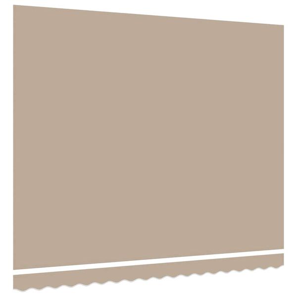 vidaXL Markisenersatzstoff Beige 380 x 345 cm Polyester