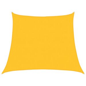 vidaXL Sonnensegel 160 g/m&sup2; Gelb 3/4x3 m HDPE