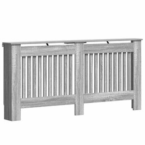 vidaXL Heizk&ouml;rperabdeckung Sonoma-Grau 172 x 19 x 81,5 cm