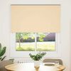 vidaXL Verdunkelungsrollo Beige 125x130 cm Stoffbreite 121,6 cm