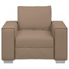 vidaXL Sofa Cappuccino 99 x 80 x 84 cm Stoff