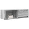 vidaXL TV-Schrank Grau Sonoma 80x31x25,5 cm Holzwerkstoff