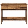 vidaXL Kosmetiktisch mit Schubladen Altholz 100 x 45 x 76 cm
