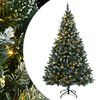 vidaXL K&uuml;nstlicher Weihnachtsbaum 150 LEDs 150 cm