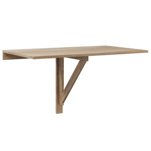 vidaXL Wandklapptisch Eiche 100x60 cm