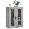 vidaXL Wandschrank Grau Sonoma 69,5x34x90 cm Holzwerkstoff
