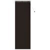 vidaXL Jalousie Dunkelbraun 80 x 250 cm 35 mm Massives Paulownia-Holz