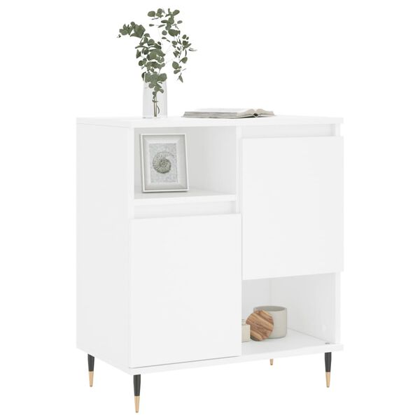 vidaXL Sideboard Wei&szlig; 60x35x70 cm Holzwerkstoff
