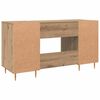 vidaXL Schreibtisch Artisan-Eiche 140 x 50 x 75 cm Holzwerkstoff