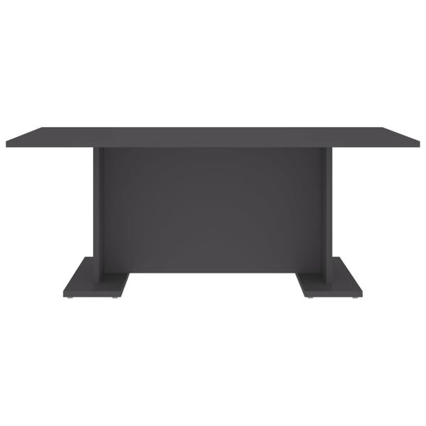 vidaXL Couchtisch Grau 103,5x60x40 cm Holzwerkstoff