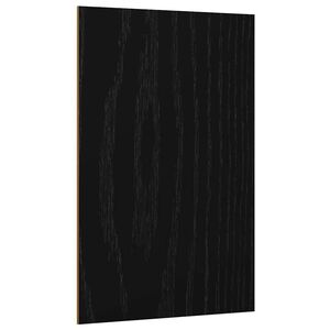 vidaXL Dekoplatten 12 Stk. Schwarz Eichen-Optik 40 x 60 x 0,27 cm